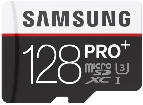 Карта памяти Micro SDXC 128Gb Class 10 Samsung PRO Plus MB-MD128DA/RU+ SD adapter
