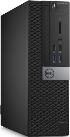 Системный блок Dell Optiplex 3040 SFF i3-6100 3.7GHz 4Gb 500Gb HD530 DVD-RW Linux клавиатура мышь черный 3040-9891