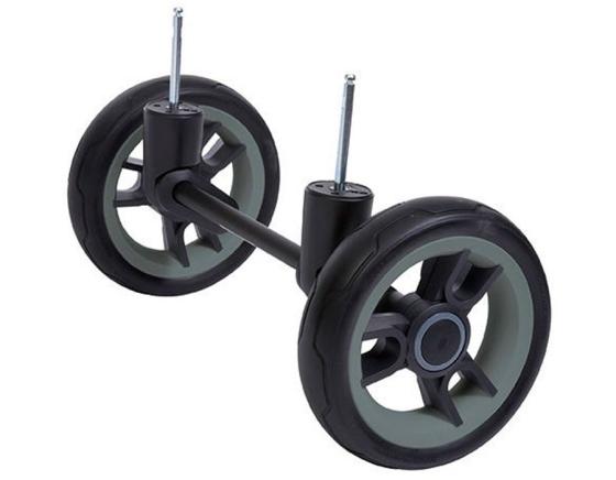 Сменный комплект колес для бездорожья Teutonia Cross Country Mistral/Fun (3WH/черный-серый