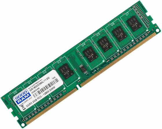 Оперативная память 2Gb (1x2Gb) PC3-12800 1600MHz DDR3 DIMM CL11 Goodram GR1600D364L11/2G