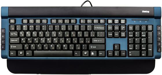 Клавиатура проводная Dialog Katana KK-05U USB черный синий KK-05U