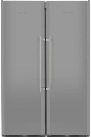 Холодильник Side by Side Liebherr SBSes 7253-24 001 серебристый