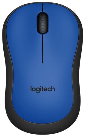 Мышь беспроводная Logitech Wireless Mouse M220 синий USB + радиоканал 910-004879