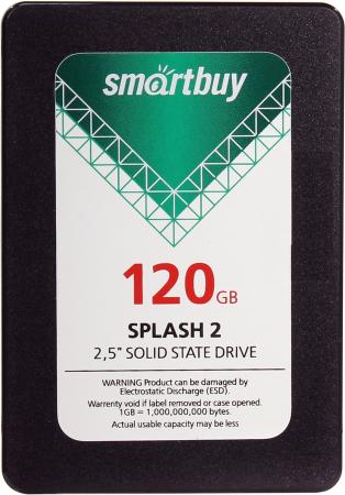 Твердотельный накопитель SSD 2.5" 120 Gb Smart Buy Splash 2 Read 540Mb/s Write 460Mb/s TLC SB120GB-SPLH2-25SAT3