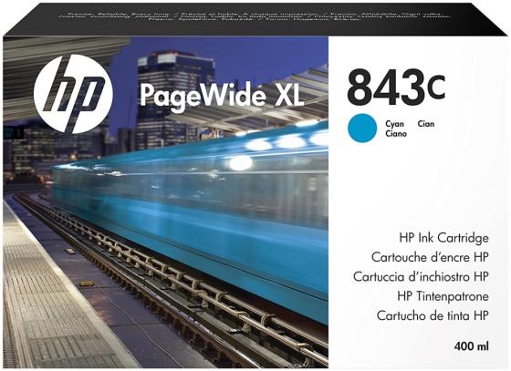 купить Картридж HP 843C C1Q66A для HP PageWide XL голубой в интернет-магазине