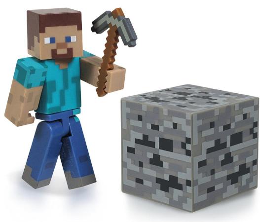 Конструктор из бумаги Minecraft "Стив" 3 элемента 16501