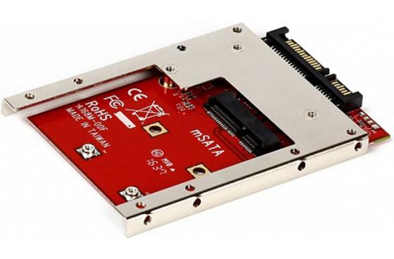 Переходник-конвертер Smartbuy ST-168M-7 для mSATA SSD в 7mm 2.5" SATA