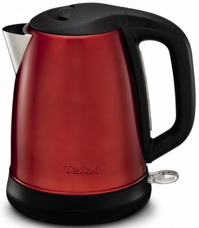 

Чайник Tefal KI270530 2400 Вт красный 1.7 л металл