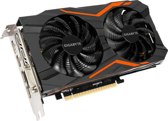 Видеокарта GigaByte GeForce GTX 1050 Ti GV-N105TG1 GAMING-4GD PCI-E 4096Mb GDDR5 128 Bit Retail
