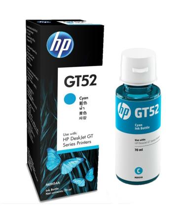 Чернила HP GT52 M0H54AE для HP DeskJet GT 5810 DeskJet GT 5820 голубой 8000стр