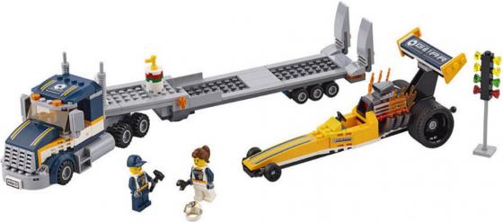 Конструктор LEGO Грузовик для перевозки драгстера — 333 элемента 60151