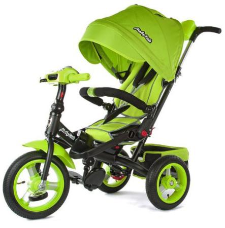 Велосипед трехколёсный Moby Kids Leader-2 T400-2-12/10Green 12*/10* зеленый