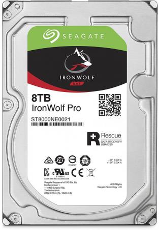 Жесткий диск 3.5" 8 Tb 7200rpm 256Mb cache Seagate Ironwolf Pro SATAIII ST8000NE0021