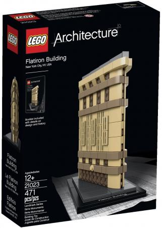 Конструктор Lego Architecture Флэтайрон-билдинг 471 элемент 21023