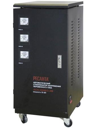 

Стабилизатор напряжения Ресанта ACH-30000/3-ЭМ серый