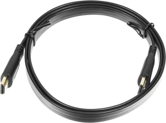 Фото - Кабель HDMI 1м BURO 1 BHP плоский черный кабель hdmi 1м perfeo h1301 плоский черный