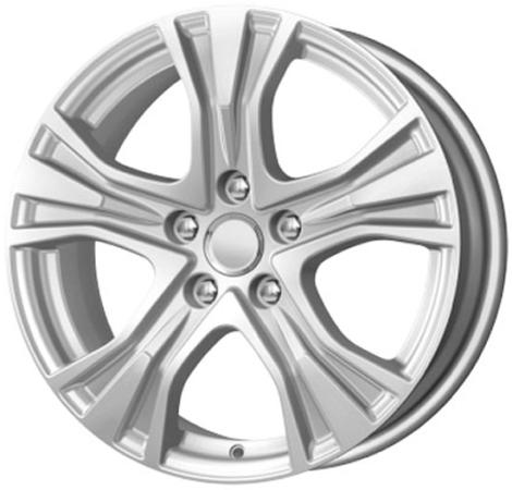 

Диск K&K Nissan Juke КСr673 7xR17 5x114.3 мм ET47 Сильвер 63564