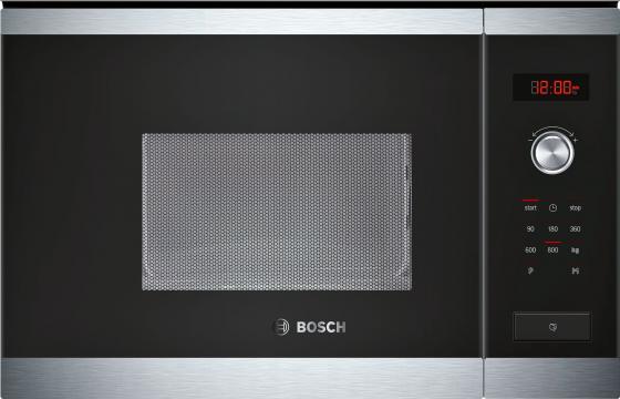 Встраиваемая микроволновая печь Bosch HMT75M654 800 Вт серебристый