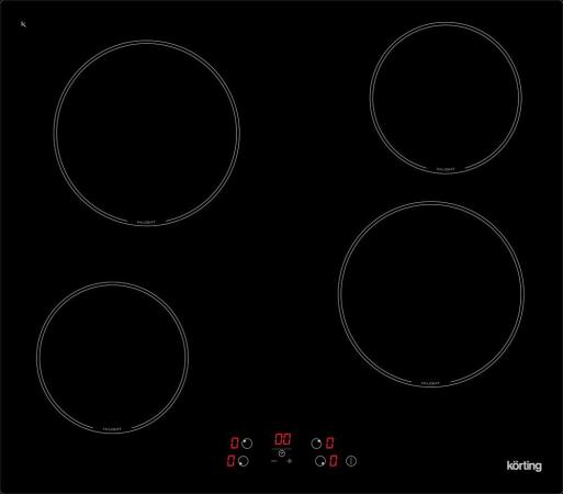 

Варочная панель электрическая Korting HK 60001 B черный