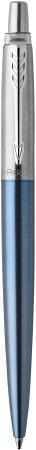 Шариковая ручка автоматическая Parker Jotter Core K63 Waterloo Blue CT синий M 1953191