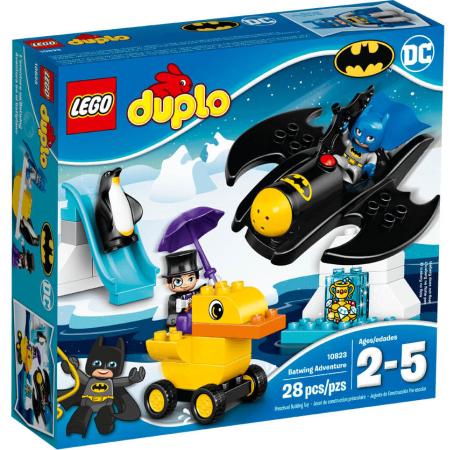 Конструктор LEGO "Duplo" - Приключения на Бэтмолёте 28 элементов 10823
