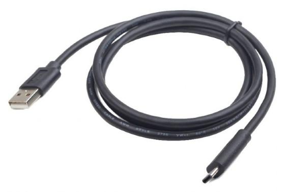 Кабель Type-C 1м Cablexpert CCP-USB2-AMCM-1M круглый черный