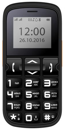 Мобильный телефон Vertex C306 черный 1.77"