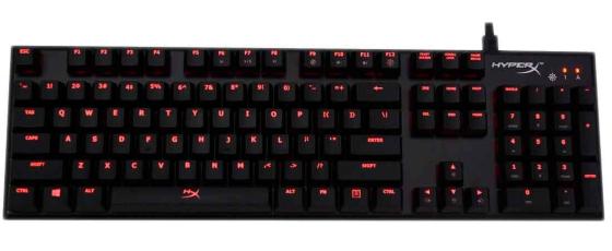 Клавиатура проводная Kingston HyperX Alloy FPS Gaming Keyboard Cherry MX Brown USB черный HX-KB1BR1-RU/A5