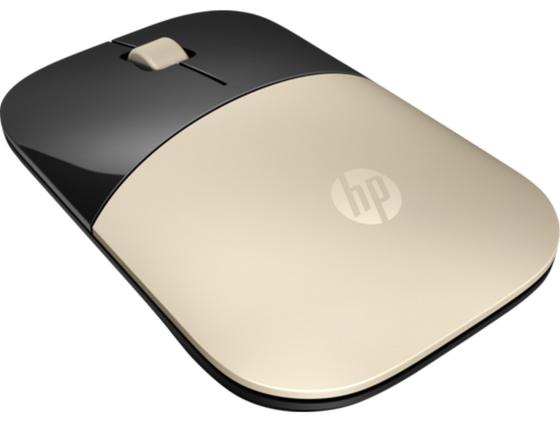 Мышь беспроводная HP Z3700 золотистый чёрный USB