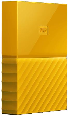 Внешний жесткий диск 2.5" USB3.0 1 Tb Western Digital My Passport WDBBEX0010BYL-EEUE желтый