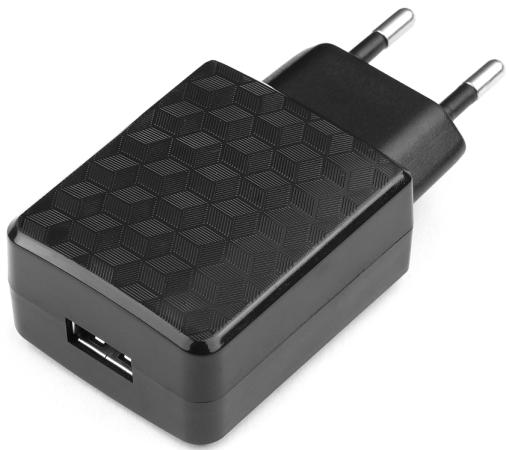 Сетевое зарядное устройство Cablexpert MP3A-PC-06 2А USB черный