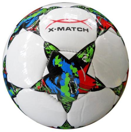Мяч футбольный X-Match 56413 в ассортименте