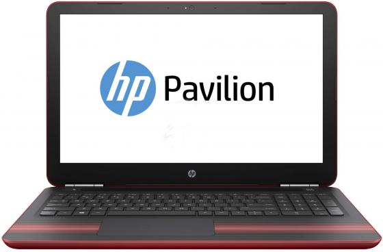 Ноутбук HP Pavilion 15-au138ur 15.6" 1920x1080 Intel Core i7-7500U 1 Tb 8Gb nVidia GeForce GT 940MX 4096 Мб красный Windows 10 Home 1GN84EA