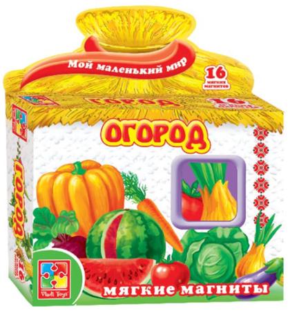 

Магнитная игра развивающая Vladi toys "Мой маленький мир" - Огород VT3101-02