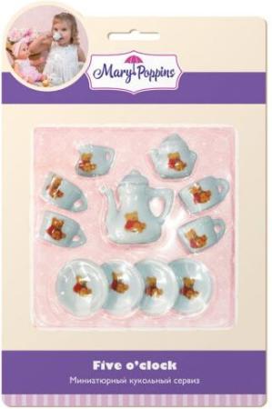 Набор посуды Mary Poppins Мишки, 13 предметов фарфоровый 453021