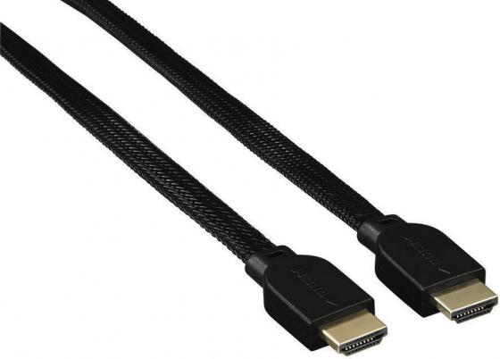 Кабель HDMI 2.0м HAMA позолоченные контакты черный H-30132