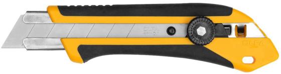 Нож Olfa с выдвижным лезвием двухкомпонентный корпус трещоточный фиксатор 25мм OL-XH-1
