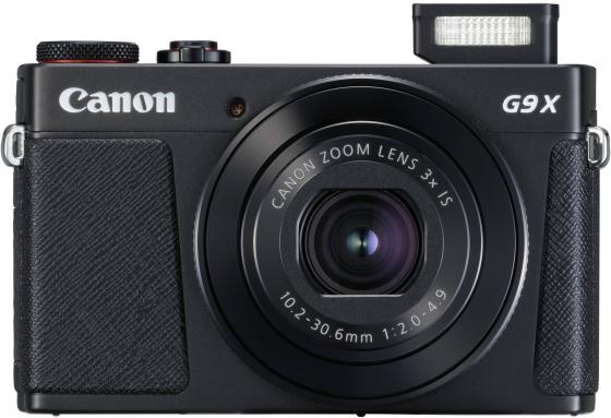 Фотоаппарат Canon PowerShot G9 X Mark II 20.2Mp 3xZoom черный 1717C002