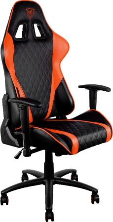 Кресло компьютерное игровое ThunderX3 TGC15 оранжево-черный TGC15-BO