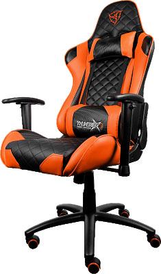 Кресло компьютерное игровое ThunderX3 TGC12 оранжево-черный TGC12-BO