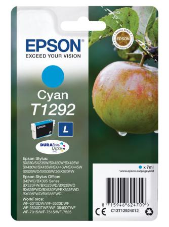 Картридж Epson C13T12924012 для Epson St SX420/425/525WD/B42WD/BX320FW/BX625WFD голубой