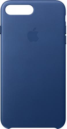 Чехол (клип-кейс) Apple Leather Case для iPhone 7 Plus синий MPTF2ZM/A