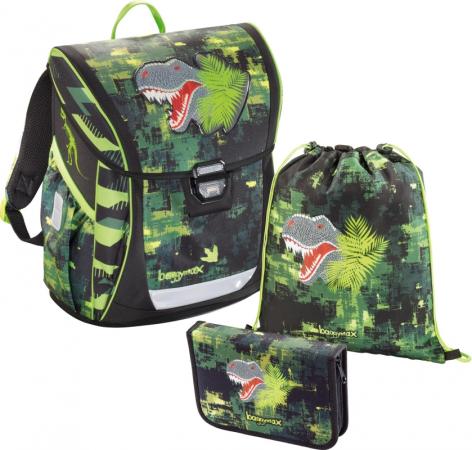 Ранец Step By Step BaggyMax Fabby Green Dino 3 предмета 138630