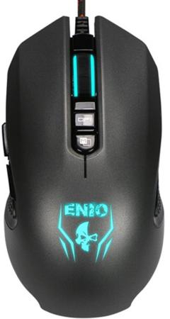 Мышь проводная Jet.A Enio JA-GH23 чёрный серый USB