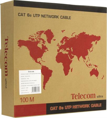 Кабель UTP 4 пары категория 6 Telecom TU634157 100м