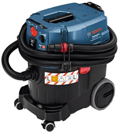 Промышленный пылесос Bosch GAS 35 L AFC сухая влажная уборка чёрный синий