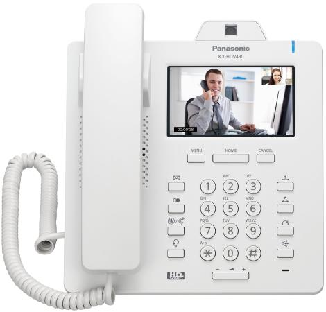 Телефон IP Panasonic KX-HDV430RU белый