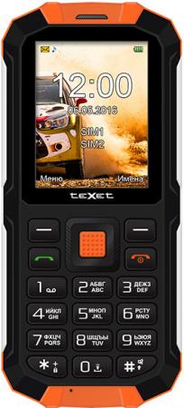 Мобильный телефон Texet TM-501R оранжевый черный 2.4"