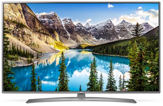 Телевизор 55" LG 55UJ670V серебристый 3840x2160 Wi-Fi Smart TV RJ-45 Bluetooth S/PDIF