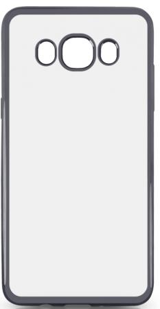 Чехол силиконовый DF sCase-30 с рамкой для Samsung Galaxy J7 2016 серый